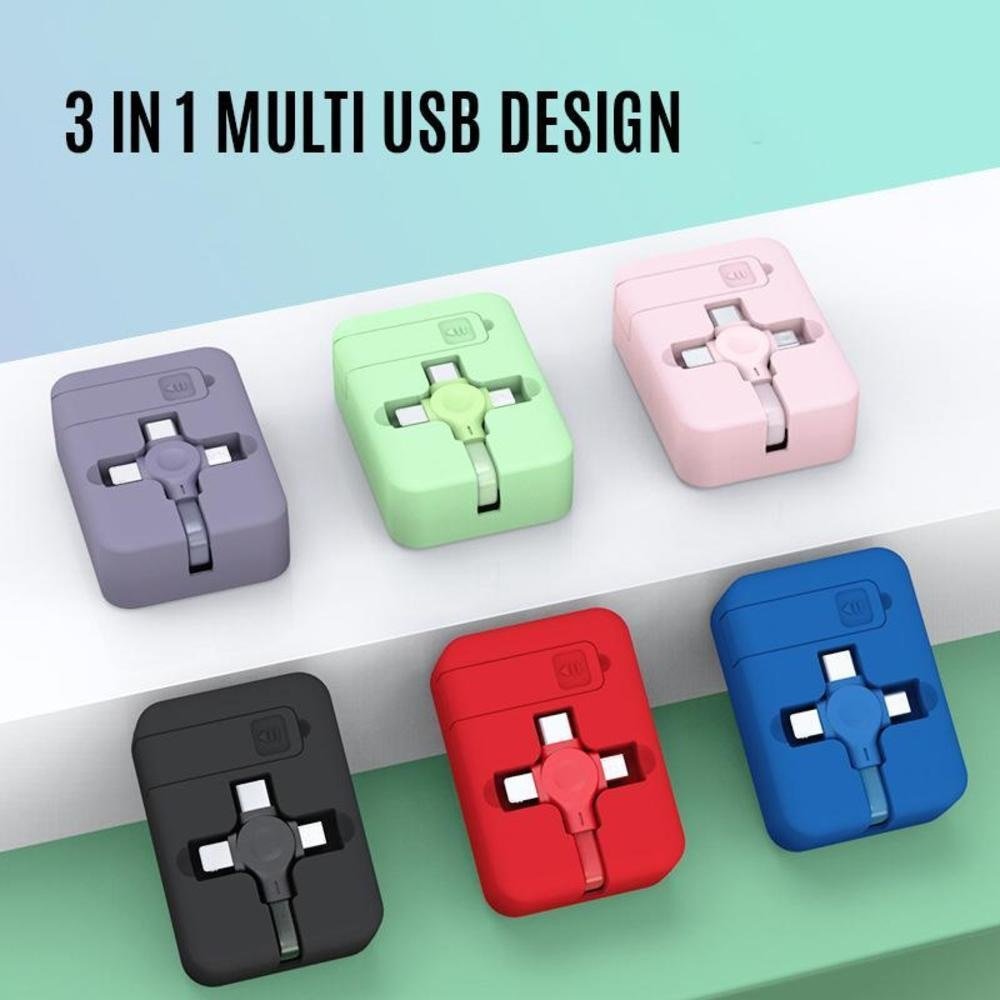 Skanto | 3i1 Kabel Telefonholder
