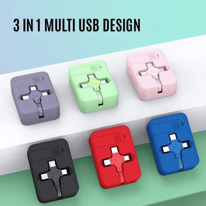 Skanto | 3i1 Kabel Telefonholder