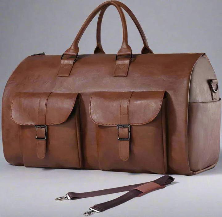 Skanto | Reise Duffel Bag Lær Håndbagasje
