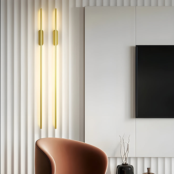 VillaBeam Lys - Moderne Rektangulær Vegglampe | Skanto