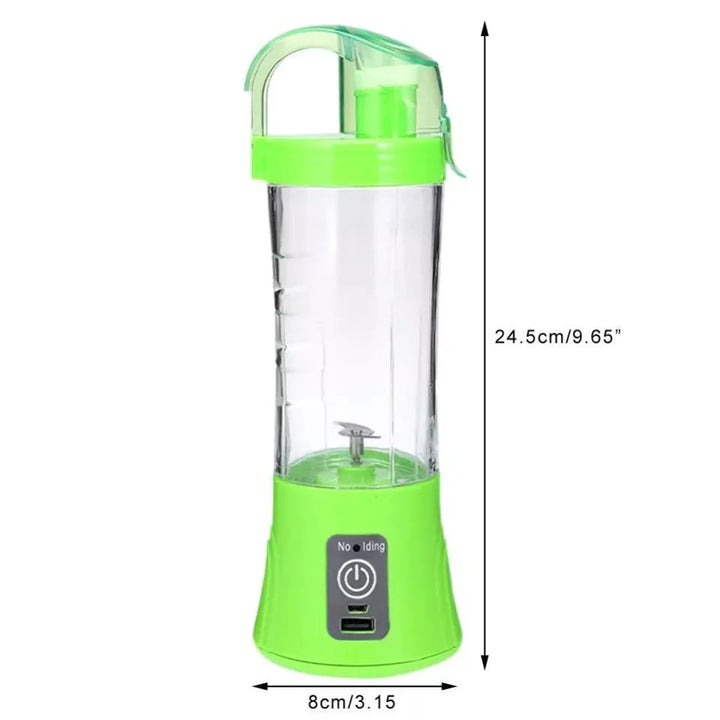 Bærbar oppladbar reisejuicer blender 6 blad Skanto