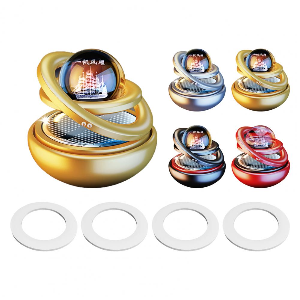 Norvo | Kreativ Double-Ring Bil Luftrenser