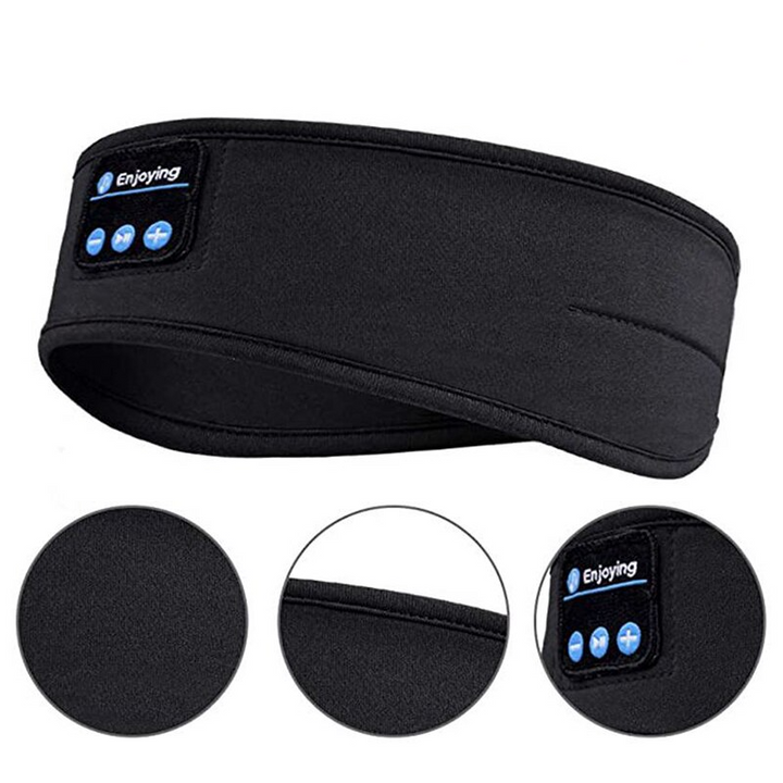 RestRhythm Bluetooth Søvnmaske – Komfortabel Musikmaske for Avslapning og Søvn | Skanto