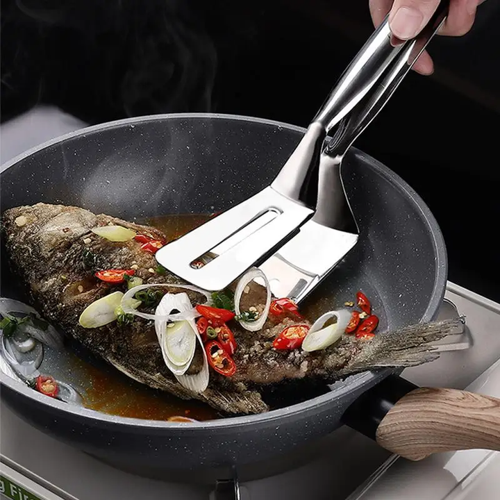 Skanto | FlipGrip – Allsidig rustfritt stål spatula