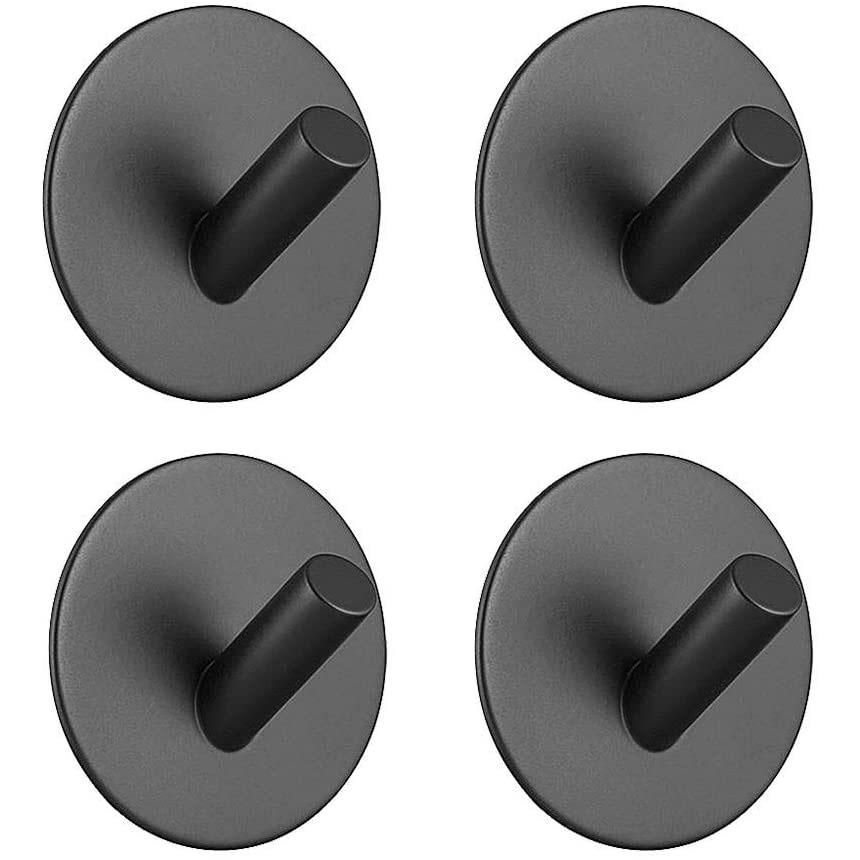 Skanto | 4-Pack: Tungt belastede holdbare 304 rustfrie stålveggkroker