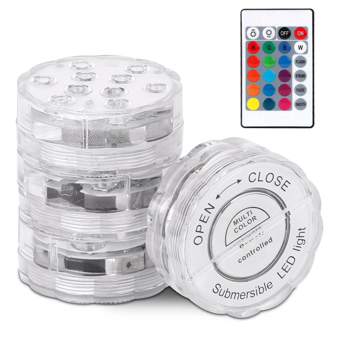 Skanto | 4-Delt: Vanntette RGB LED Lyskastere