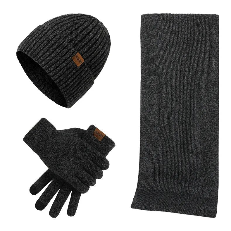 ArcticStyle – Trendy Vintersett med Lue og Vanter Skanto