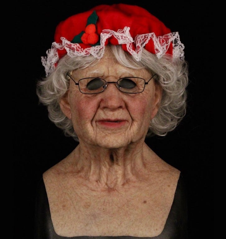 Skanto | MaskEnigma Halloween Realistisk Eldre Forkledning