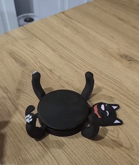 Skanto | CozyPaw – Beskytt overflater med sjarmerende katteformede coasters