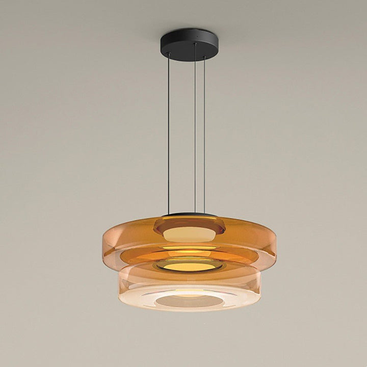 Skanto | Modern Glass Pendant Lamp in Bauhaus Style - AuroraSphere