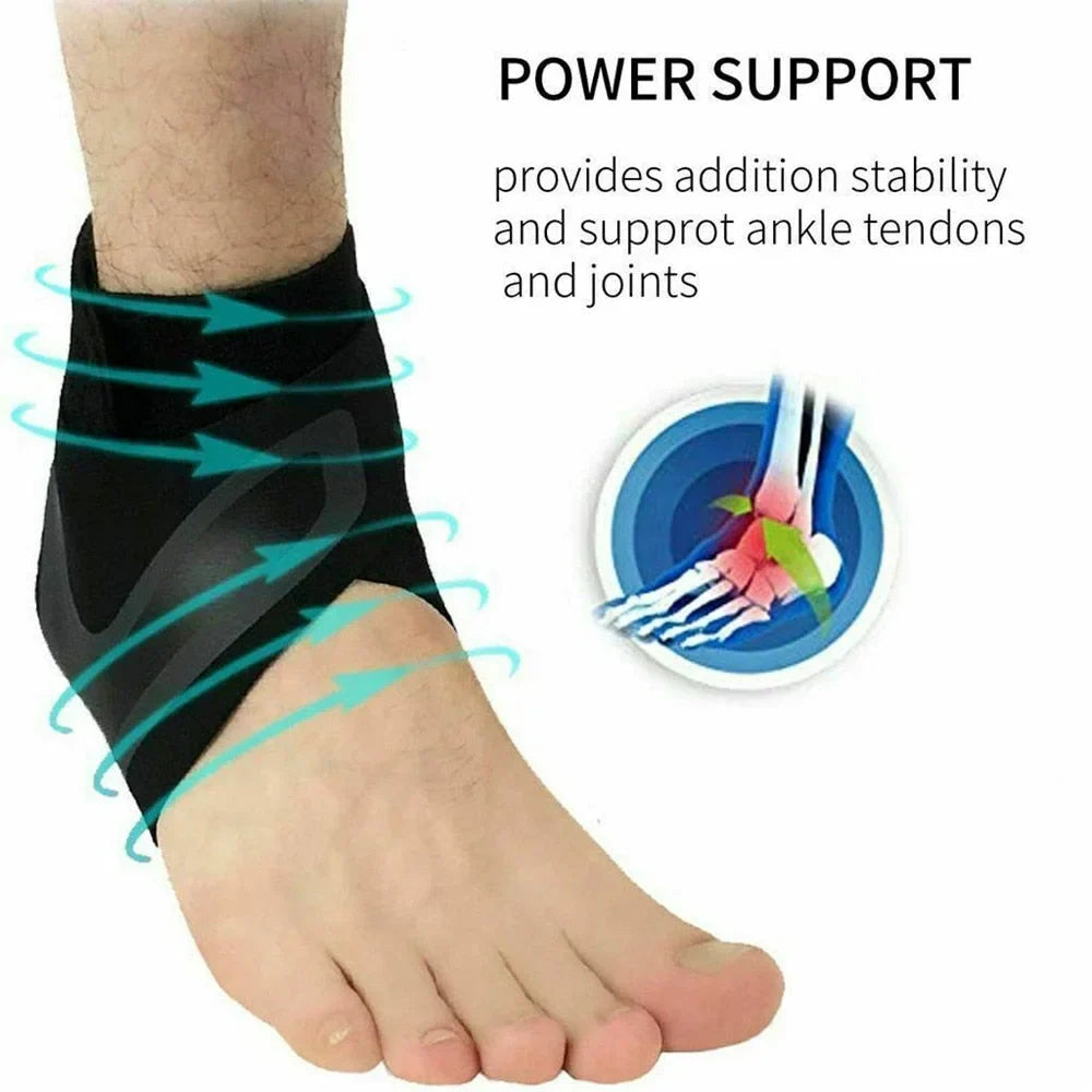 Plantar Ankel X Wrap Støtte Kompresjons Sokker Skanto
