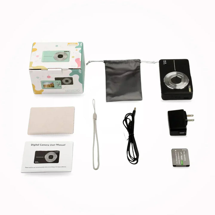 Skanto | Vintage Digital Camera – Snapora | Retro Style Compact Camera with 1080p HD