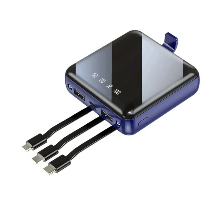 Skanto | Mini Power Bank 4-Tråder 20,000mAh