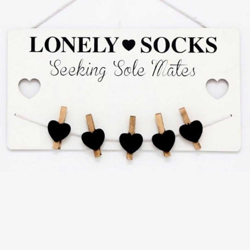 Hengende treskilt «Lone Socks»