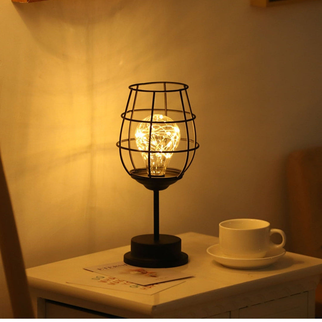 NoirLume – Luksuriøs, moderne ack-Tae-lampe | Atmosfærisk belysning for stue- og soverom