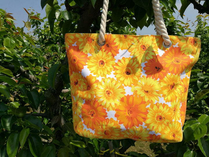 Blomsterdesign Strandveske Skanto