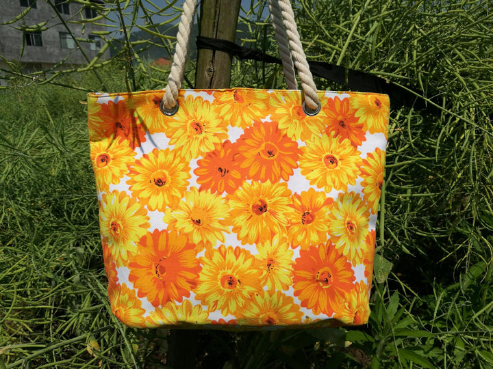 Blomsterdesign Strandveske Skanto