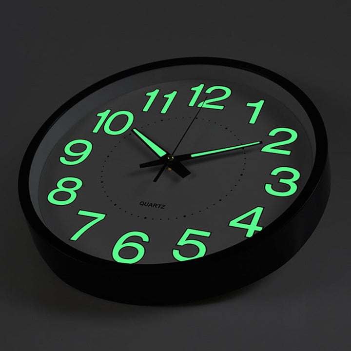 Skanto | SilentLume - LED Veggklokke