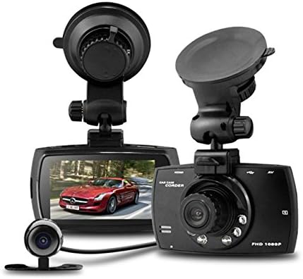 Skanto | Dual Linse Bil Dash Cam G30 2.7" LCD Full HD 1080P med G-Sensor