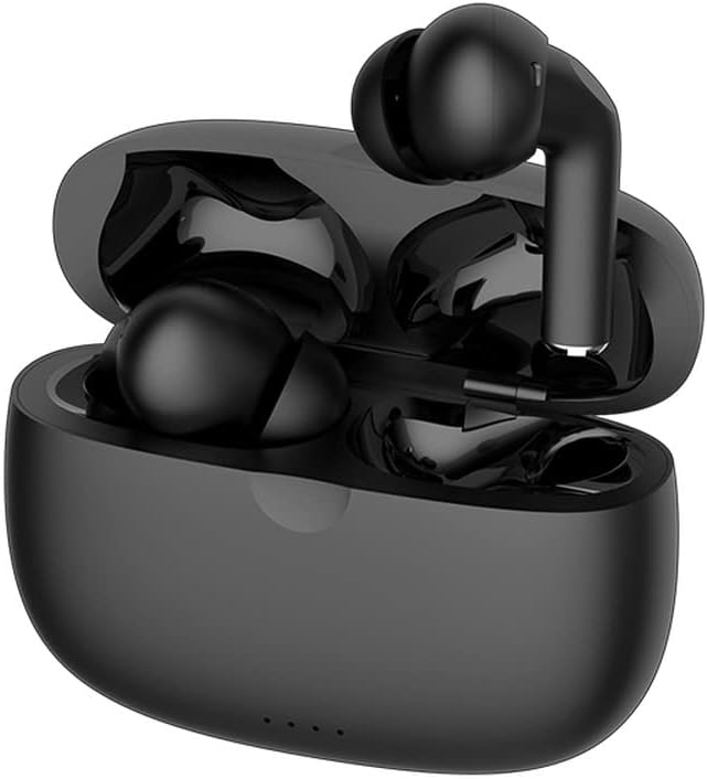 Skanto | True Wireless Ørepropper med Støydemping, Bluetooth 5.0 & Trådløs Laderelong – Sonetra