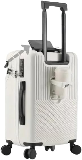 Hard Shell Carry-On med koppholder, USB-port og TSA-lås | Skanto