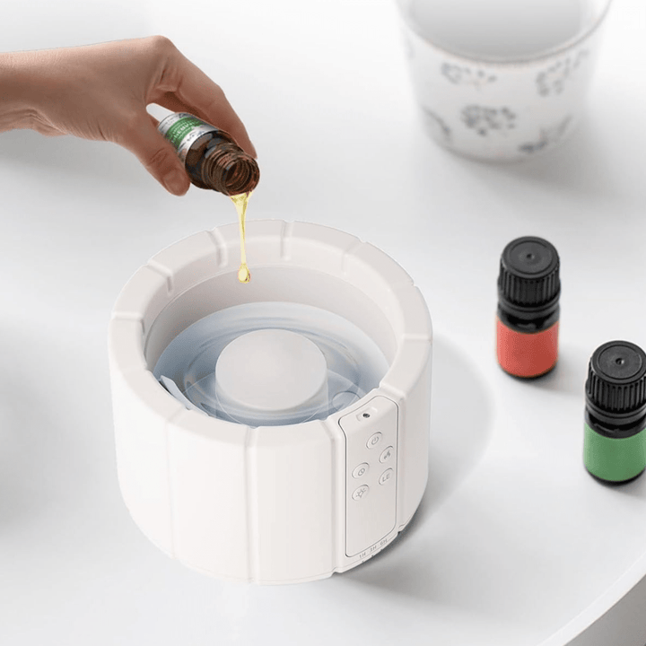 Skanto | Lumafyre Aroma Diffuser | Ultralyd Flamme Luftrenser | Parfymeolje Funksjon | Avslappende Belysning & Moderne Design
