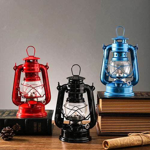 Skanto | Nostalgisk Camping Side Utendørs Kerosene Lanterne Lampe