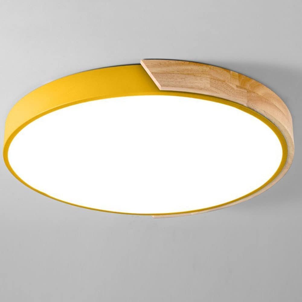Skanto | LED Taklampe med Treakent Ramme