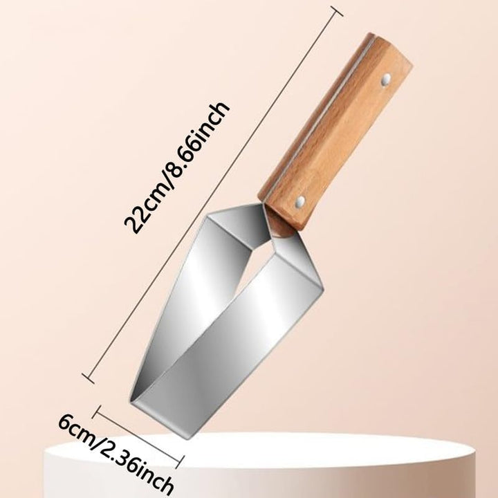 Skanto | tri-blade vannmelon slicer med trehåndtak