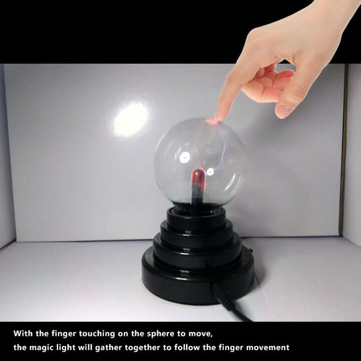 Skanto | Magic Elektrostatisk Ion Ball Lys Flash Ball Natt Lys Ambient Lampe