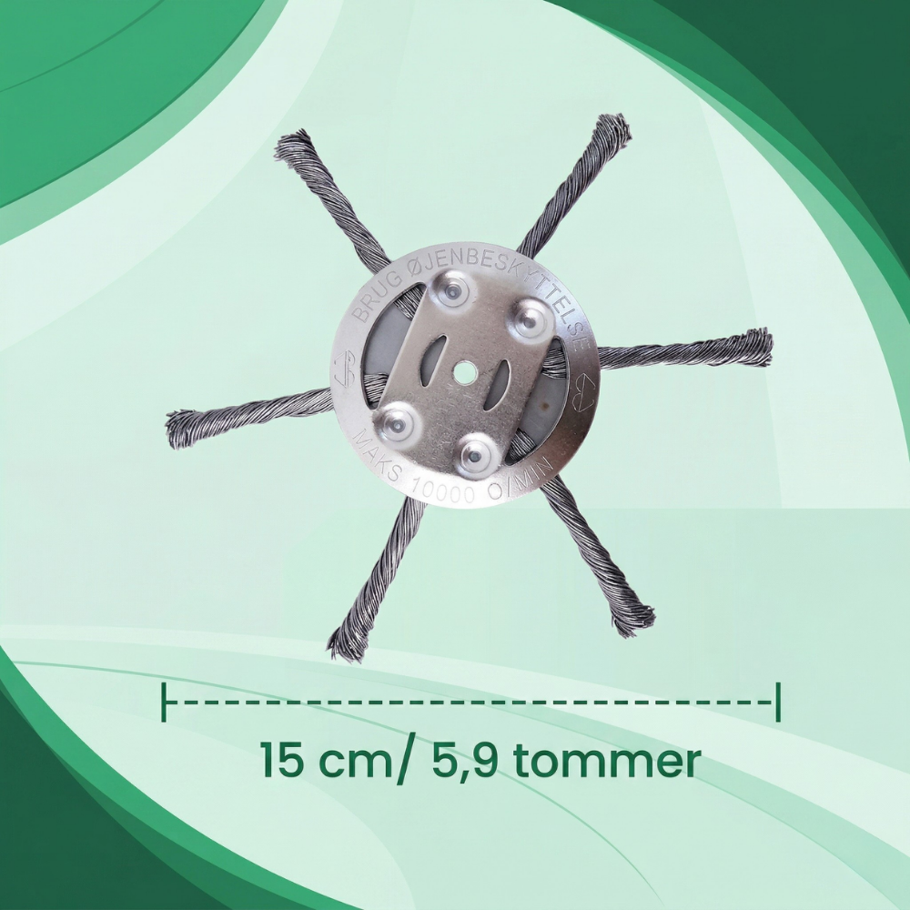 CutForge™ Trimmer Erstatningshode laget av Ståltråd | Skanto