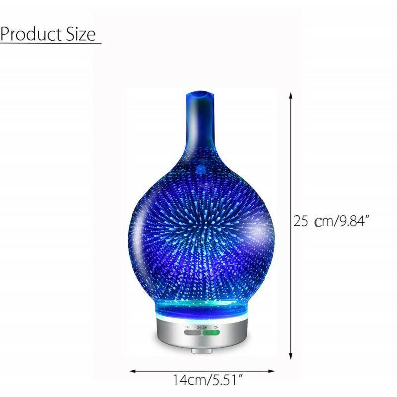 Skanto | 3D Fyrverkeri Luftfukter Essensielle Olje Diffuser