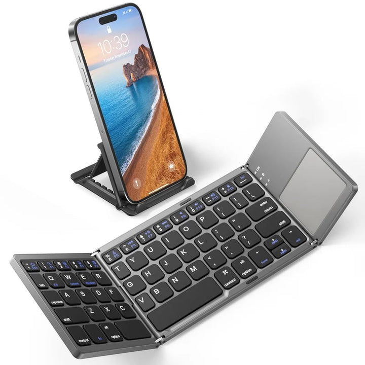 Skanto | Sammenleggbar Bluetooth-tastatur med berøringspad