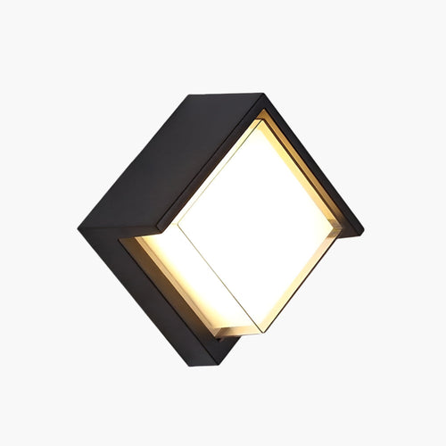 Bevegelsessensor utendørs vegglampe – Moderne aluminiumdesign | Skanto