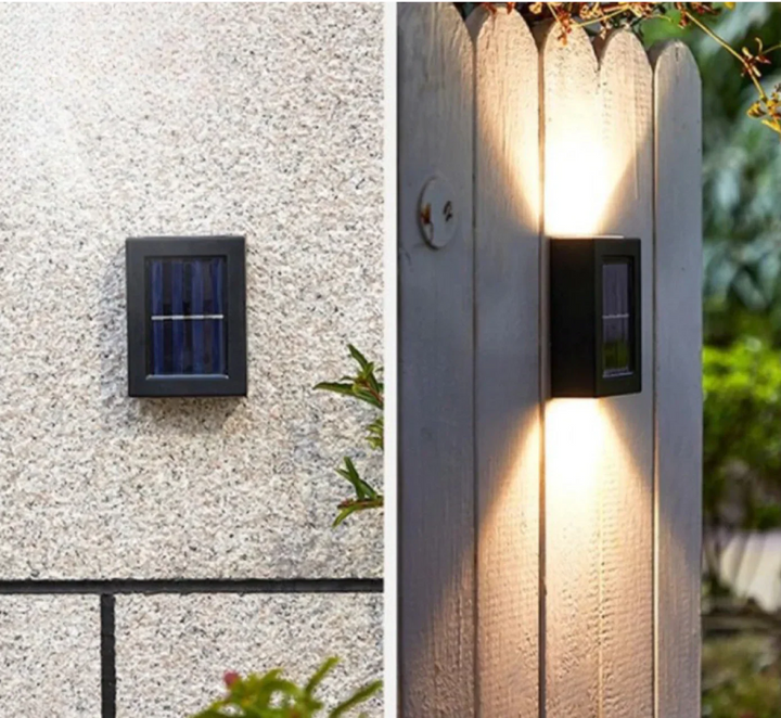 Skanto | Luksus Solar LED Veggmontert Lampe