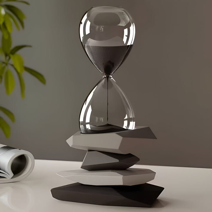 Minimalistisk timeglass – tidløst og dekorativt | Perfekt for stue og kontor