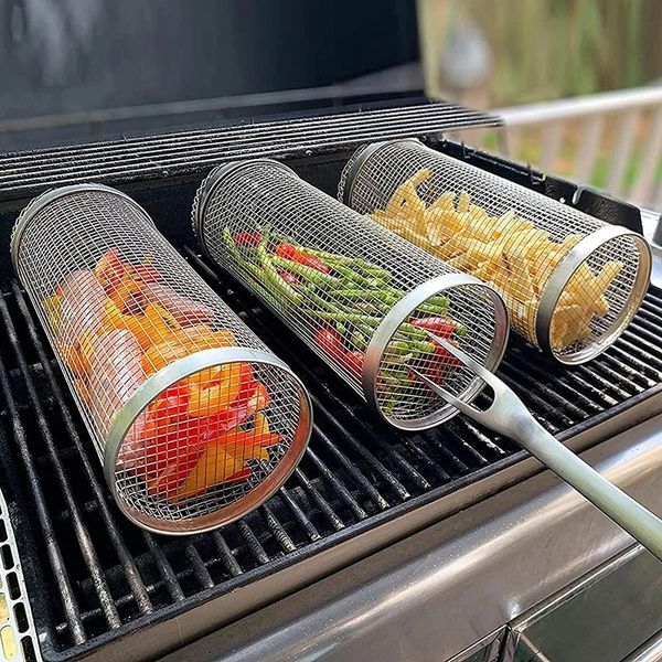 Skanto | Grill Spin - Rullbar Grillkurv (1+1 Gratis)