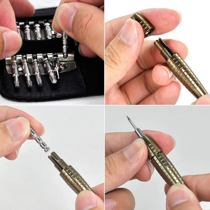 Ciaovie Mini Kit for Precision Screwdriver Repair Tools (25 deler) | Skanto