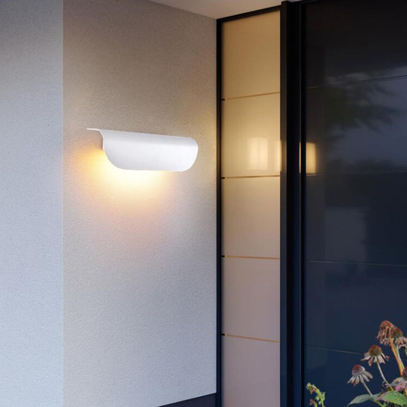 Skanto | Modern Vanntett Buet Utendørs Vegglampe