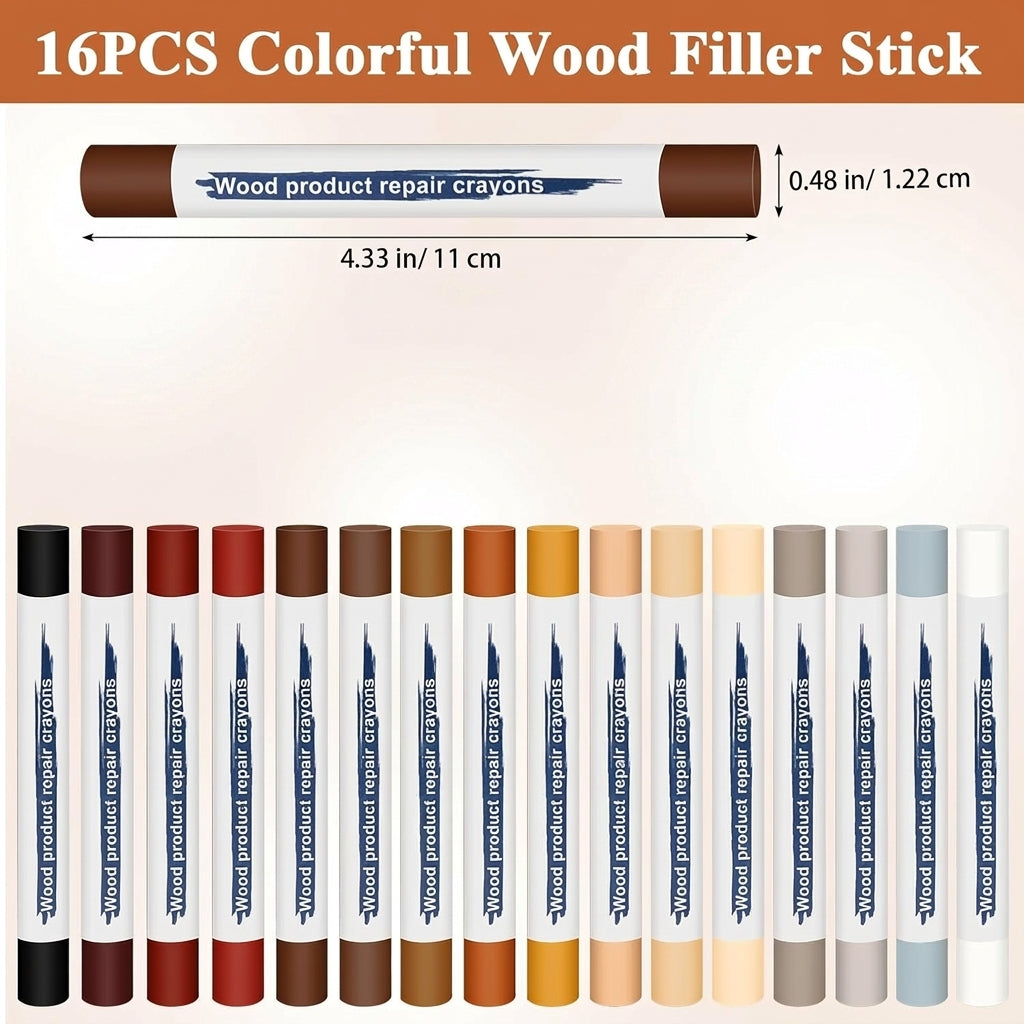 TimberTint™ Tre Reparasjonsmarker Sett | Skanto
