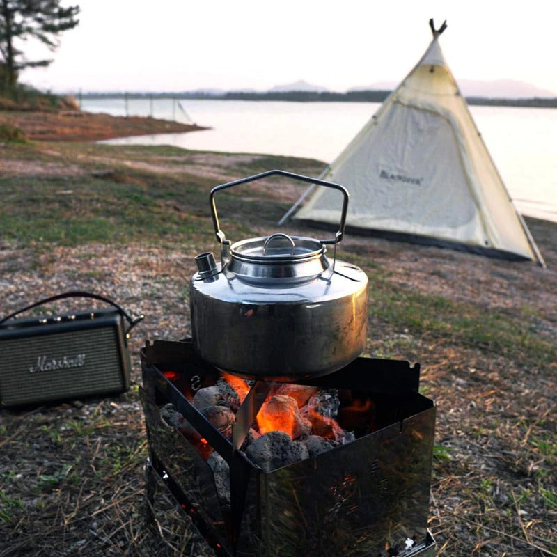 45.6oz Antarcti Rustfritt Stål Ryggsekk Camping Kjele Bushcraft Utstyr | Skanto