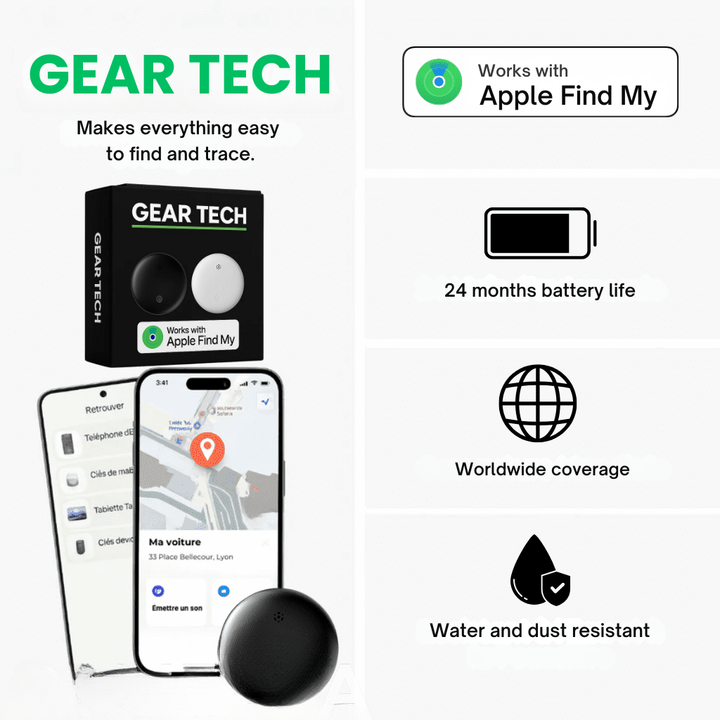 Skanto | GPS Tracker for Motorsykler | Ingen abonnement, kompatibel med Android & iOS for sanntidsplassering sporing