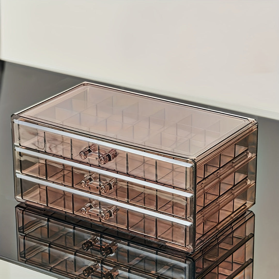 EleganceBox - Luksus Smykke Organizer med 72 Rom Skanto
