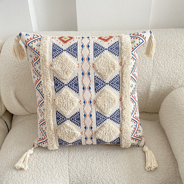 Boho fôret frynse kast puteomslag | Skanto