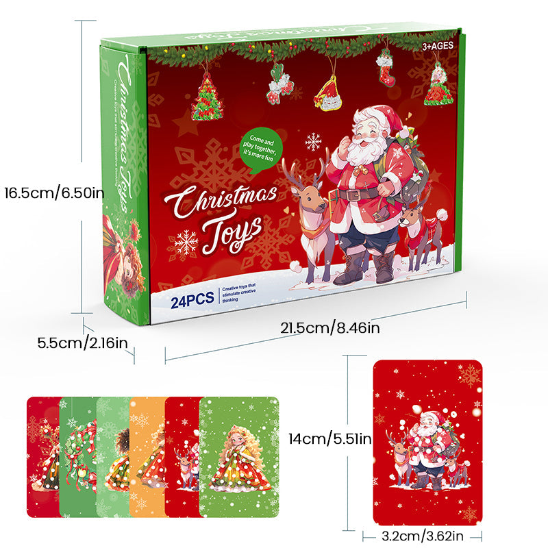 Skanto | 24 Tematiske Juletrær DIY Ornamenter