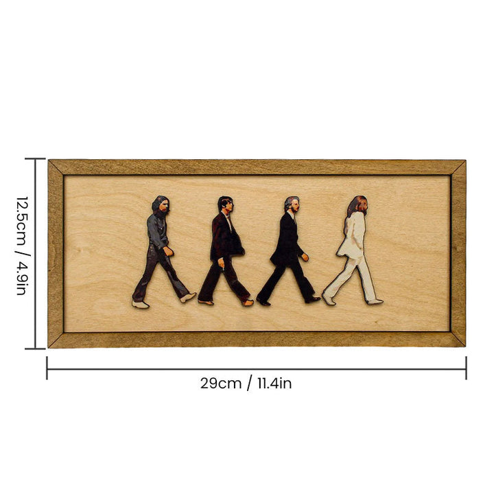 Skanto | Rammer Abbey Road-portrett av Beatles