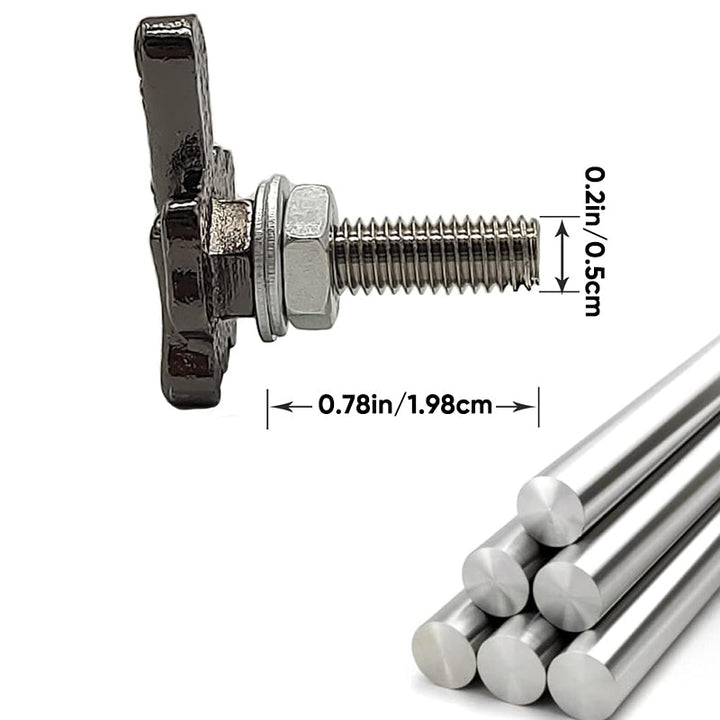 Skanto | Morsomme Metallsfingerbolter (4 stk)