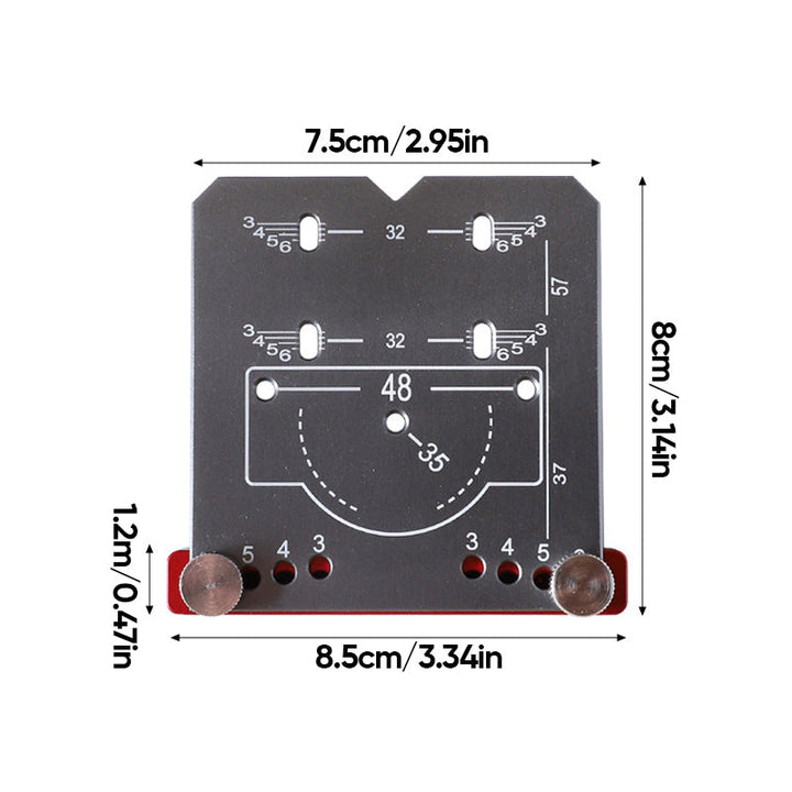 Skanto | 35mm Hengsel Stans Locator