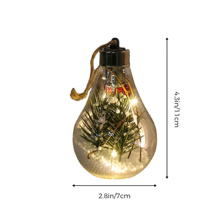 Skanto | LED Mikro Landskap Juletre Dekor Lys