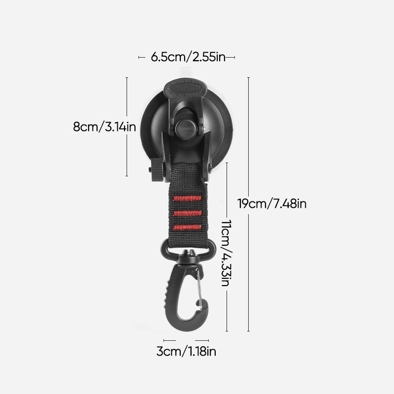 Robust Vacuum Suction Cup with Hook | Skanto